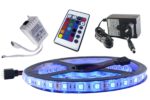Светодиодная RGB лента с пультом управления 5 m 14 W/m 12V — изображение 2