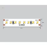 Светодиодная лента 13W 6000К 24V 2835 160LED энергоэффективная от производителя 200LUX — изображение 2