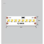 Светодиодная лента 16W 4000К 24V 2835 240LED энергоэффективная от производителя 200LUX — изображение 3