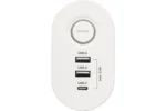 Удлинитель на струбцине jazzway 3 розетки + USB — изображение 3