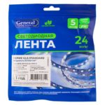 Светодиодная лента General 9.6Вт/м 24В 6500К