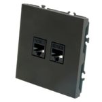 Розетка компьютерная 2-местная RJ-45 Эмили — изображение 5