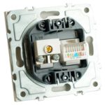 Розетка TV + RJ45 Stekker Эмили — изображение 2