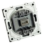 Розетка Hdmi 2.0 Type A (механизм), Stekker, серия Эмили — изображение 3