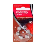 Батарейки для слуховых аппаратов Smartbuy A312