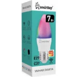 Умная лампочка Smartbuy Wi-Fi C37 7Вт E27 с Яндекс