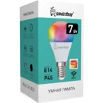 Умная лампочка Smartbuy Wi-Fi P45 7Вт E14 с Яндекс