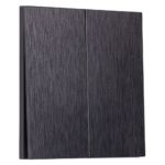 Выключатель 2-кл независимый 10А графит Альтаир — изображение 6