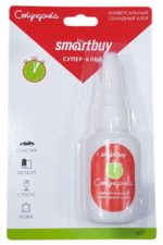 Супер-клей Smartbuy универсальный прозрачный 20гр — изображение 2