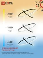 Светильник светодиодный In Home 95Вт 3000-6500K ду — изображение 5