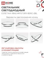 Светильник светодиодный In Home 95Вт 3000-6500K ду — изображение 4