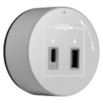 Розетка с USB и Type-C 30Вт быстрая зарядка белая — изображение 3