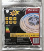 Светодиодная лента Viasvet 12В 9.6Вт/м 6500K — изображение 3